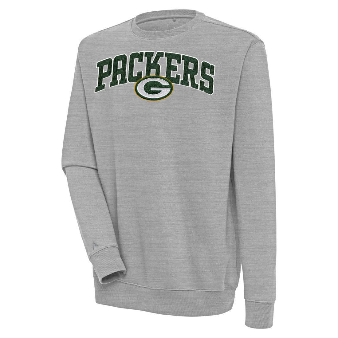 Antigua Victory Chenille Pullover Sweatshirt - Green Bay Packers