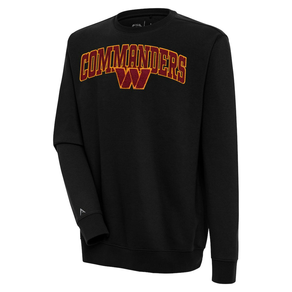 Antigua Victory Chenille Pullover Sweatshirt - Washington Commanders