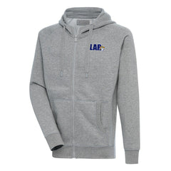 Antigua Victory Full-Zip Hoodie - Los Angeles Rams