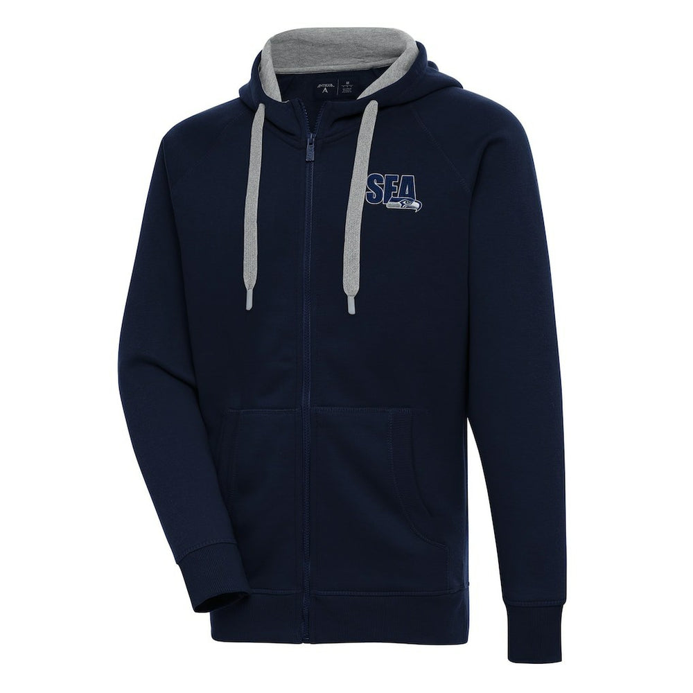 Antigua Victory Full-Zip Hoodie - Seattle Seahawks