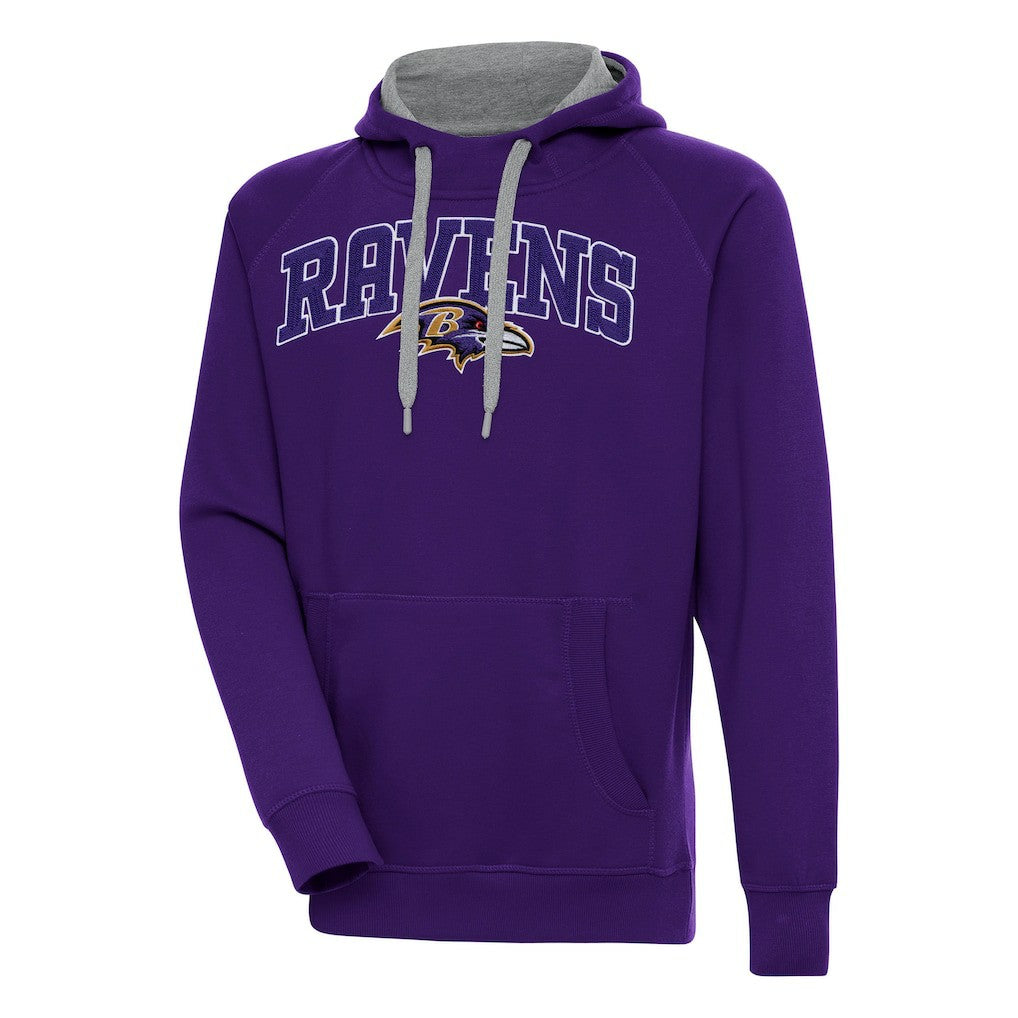 Antigua Victory Pullover Hoodie - Baltimore Ravens