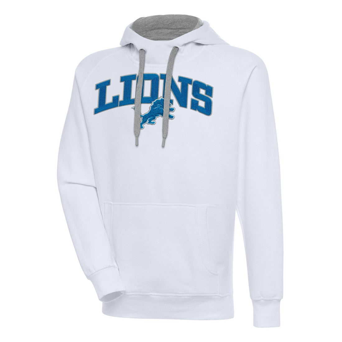 Antigua Victory Pullover Hoodie - Detroit Lions