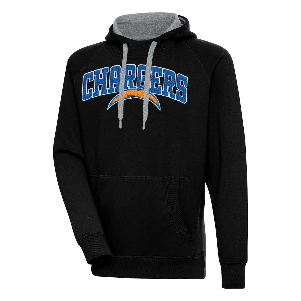 Antigua Victory Pullover Hoodie - Los Angeles Chargers