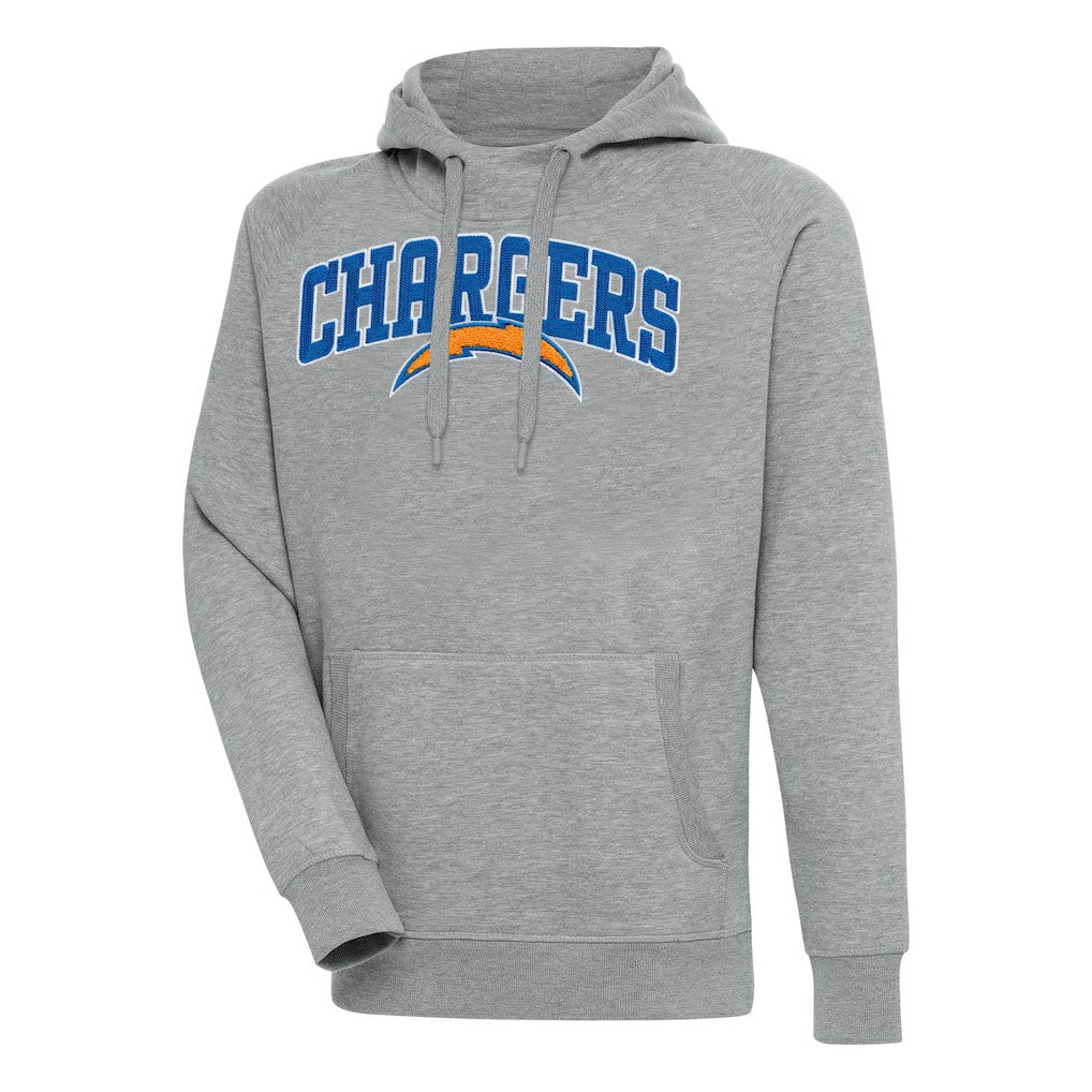 Antigua Victory Pullover Hoodie - Los Angeles Chargers