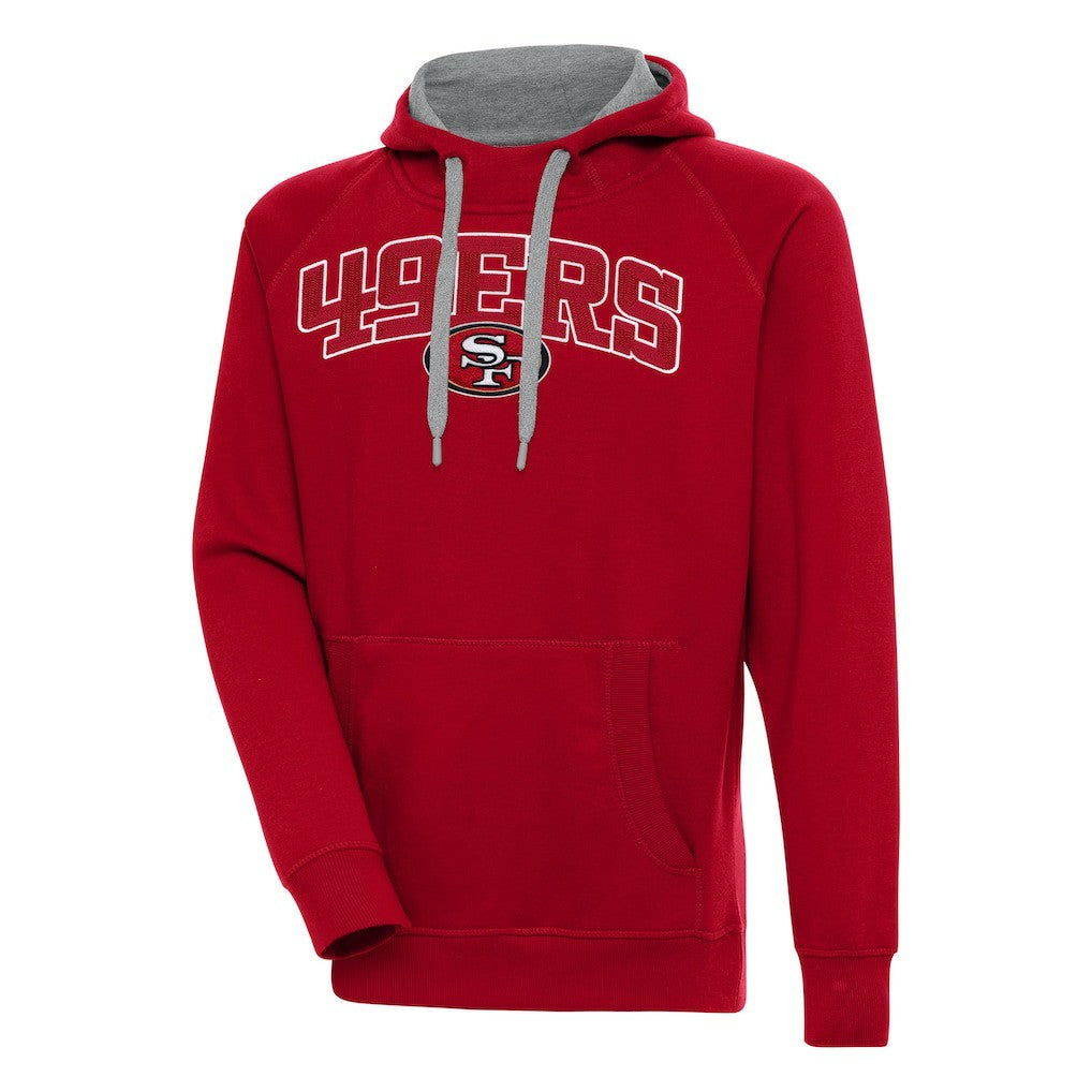 Antigua Victory Pullover Hoodie - San Francisco 49ers
