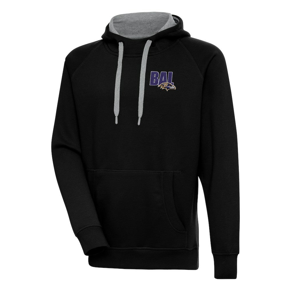 Antigua Victory Pullover Hoodie - Baltimore Ravens