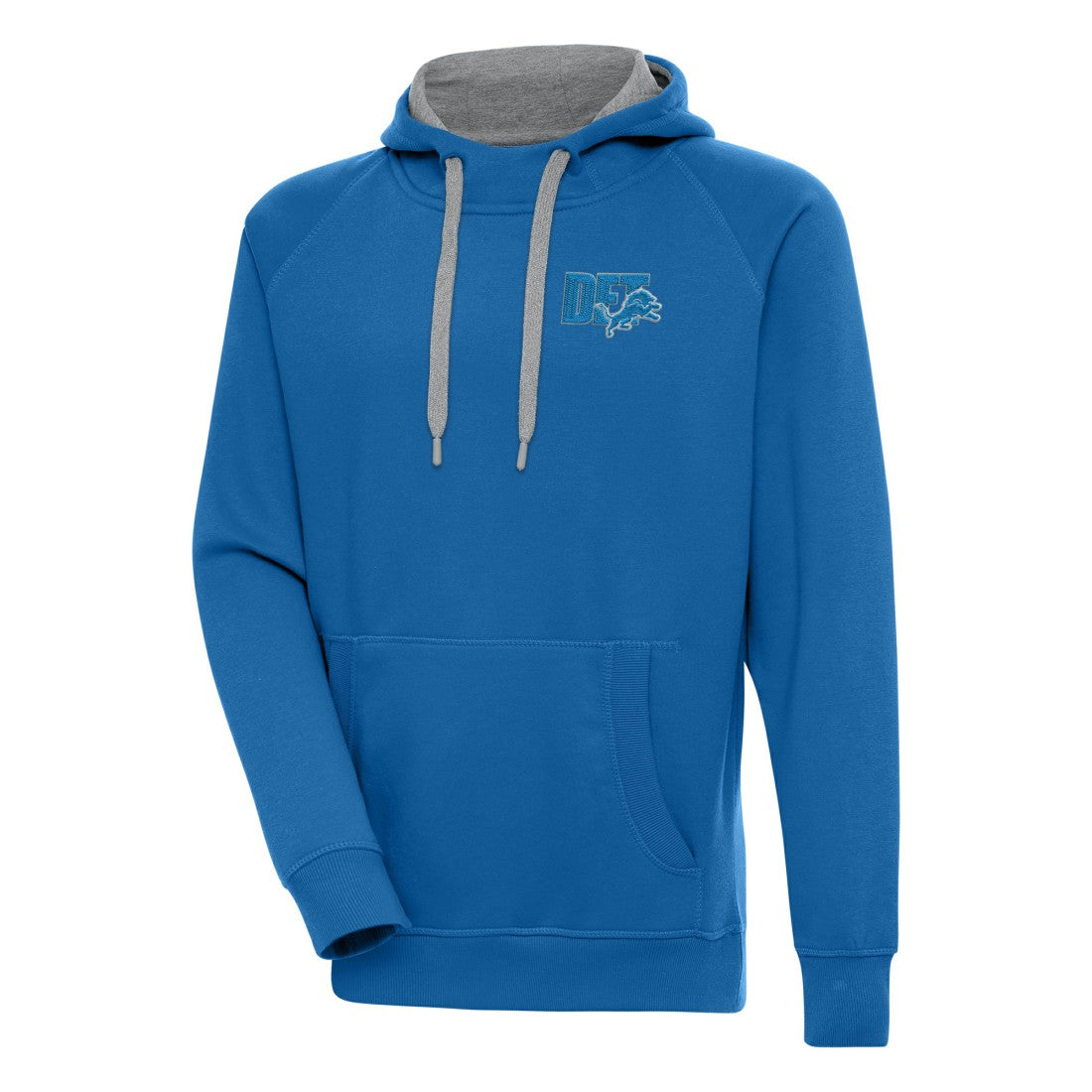 Antigua Victory Pullover Hoodie - Detroit Lions