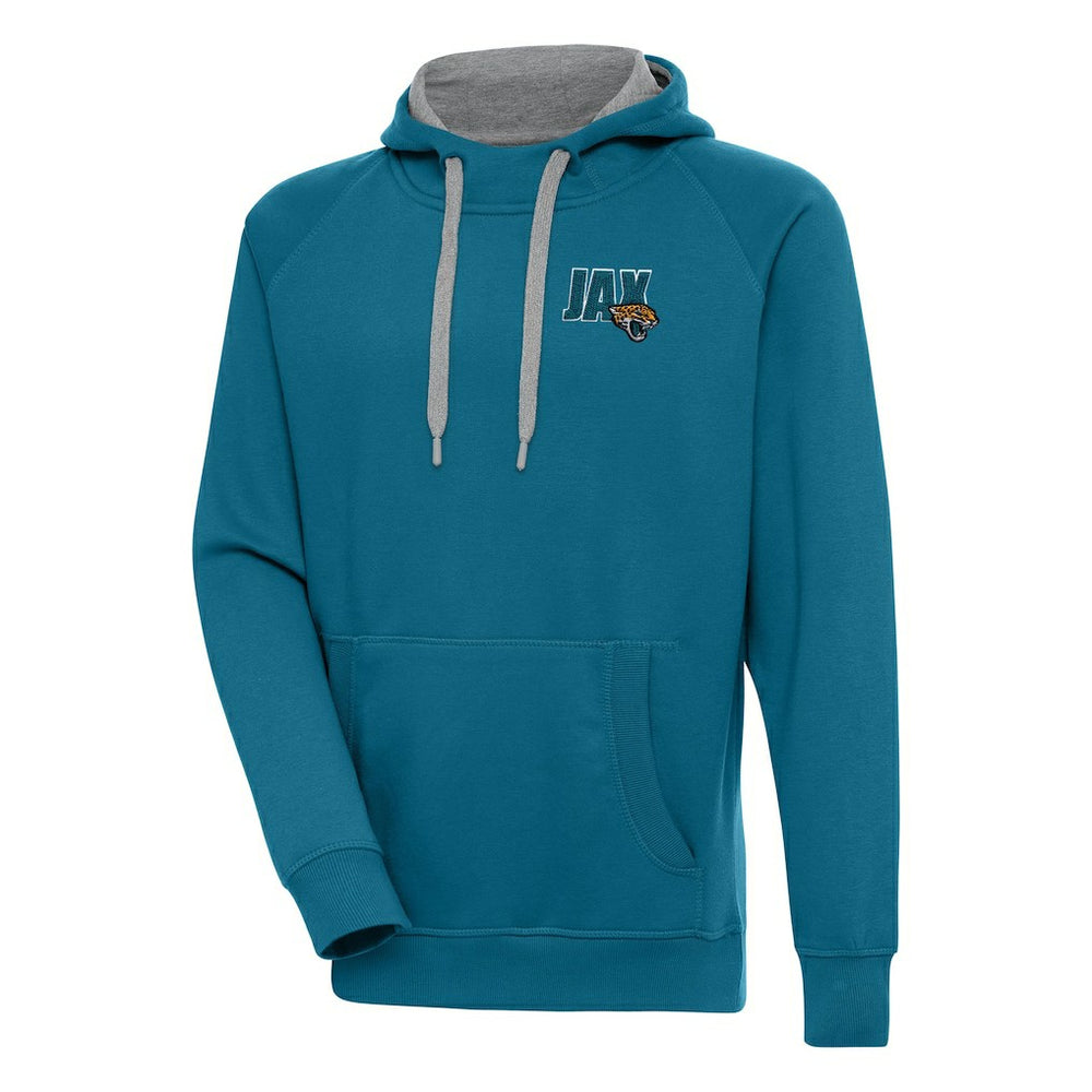 Antigua Victory Pullover Hoodie - Jacksonville Jaguars