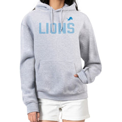 G-III 4Her by Carl Banks Women's Dot Print Pullover Hoodie - Detroit Lions