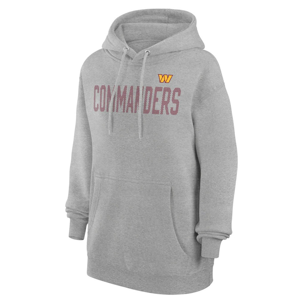 G-III 4Her by Carl Banks Women's Dot Print Pullover Hoodie - Washington Commanders