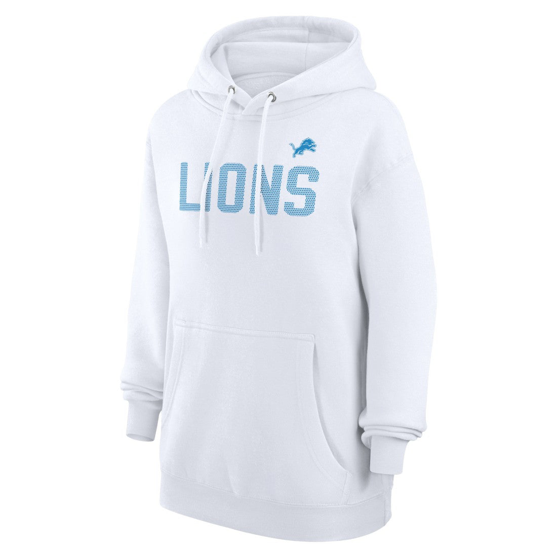 G-III 4Her by Carl Banks Women's Dot Print Pullover Hoodie - Detroit Lions