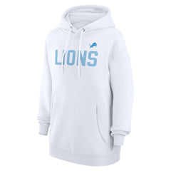 G-III 4Her by Carl Banks Women's Dot Print Pullover Hoodie - Detroit Lions