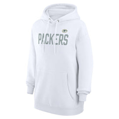 G-III 4Her by Carl Banks Women's Dot Print Pullover Hoodie - Green Bay Packers