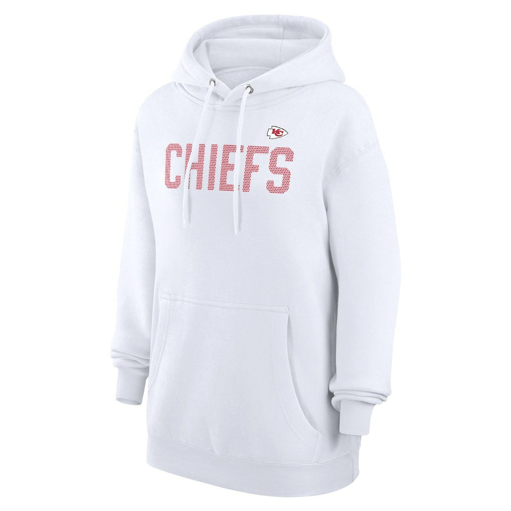 G-III 4Her by Carl Banks Women's Dot Print Pullover Hoodie - Kansas City Chiefs