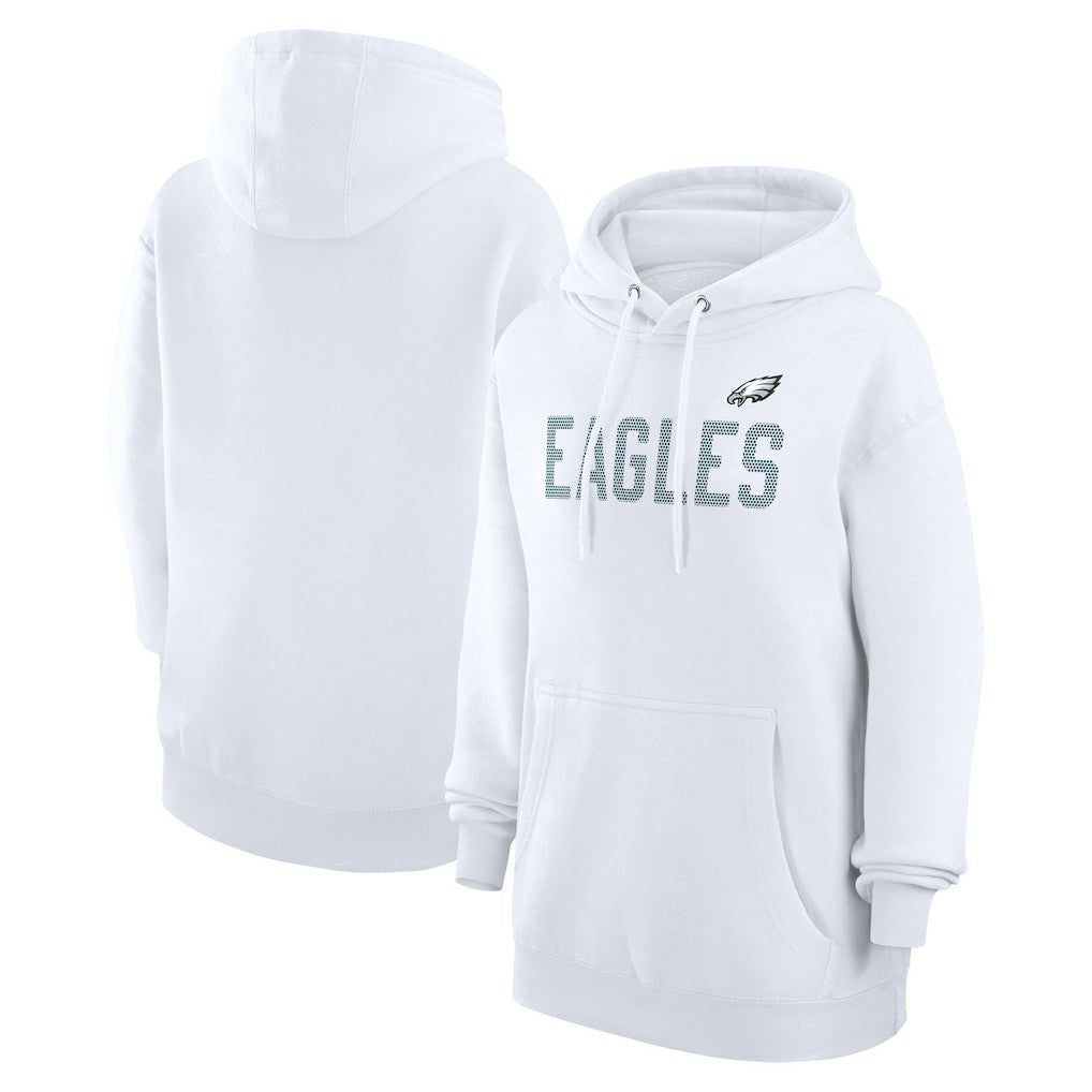 G-III 4Her by Carl Banks Women's Dot Print Pullover Hoodie - Philadelphia Eagles