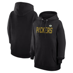 G-III 4Her by Carl Banks Women's Dot Print Pullover Hoodie - Green Bay Packers