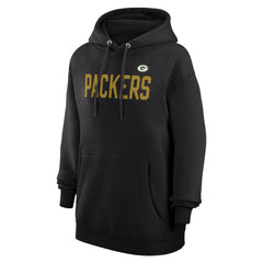 G-III 4Her by Carl Banks Women's Dot Print Pullover Hoodie - Green Bay Packers