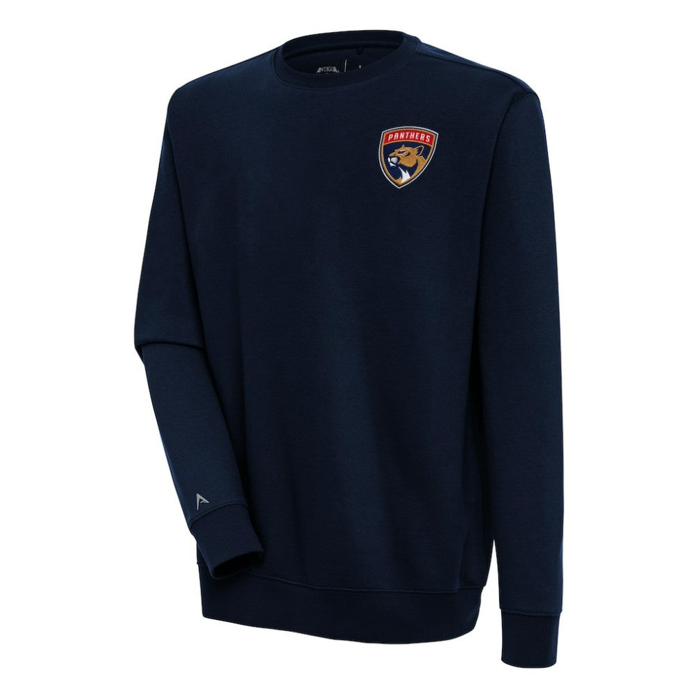 NHL Navy Florida Panthers Antigua Victory Pullover Sweatshirt
