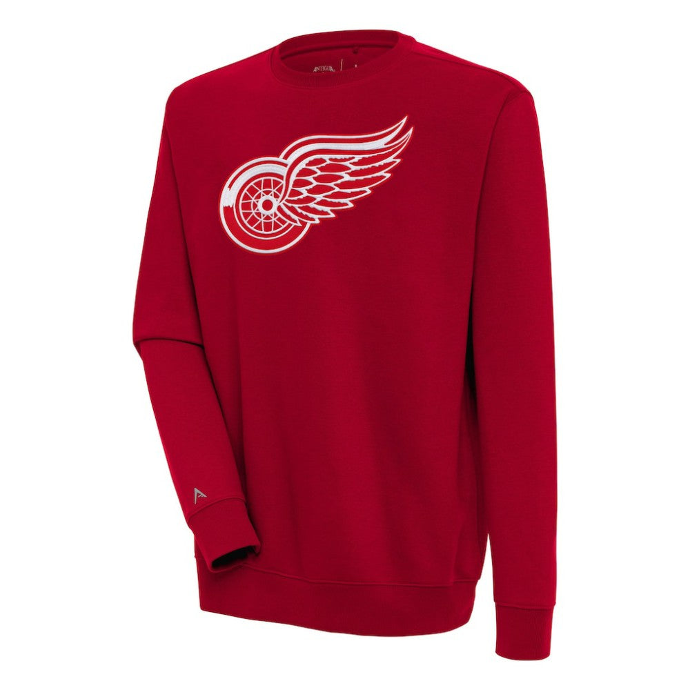 NHL Red Detroit Red Wings Antigua Victory Pullover Sweatshirt