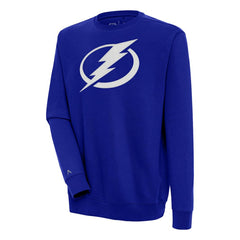NHL Blue Tampa Bay Lightning Antigua Victory Pullover Sweatshirt
