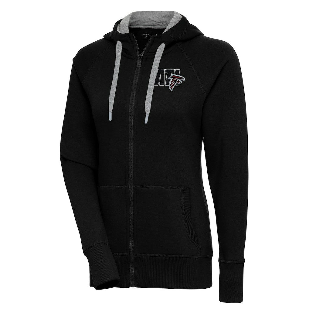 Antigua Women's Victory Full-Zip Hoodie - Atlanta Falcons