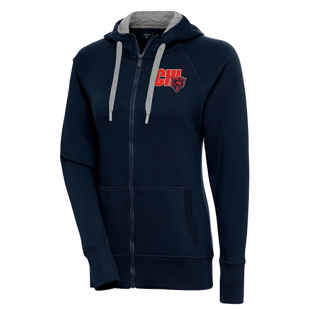Antigua Women's Victory Full-Zip Hoodie - Chicago Bears