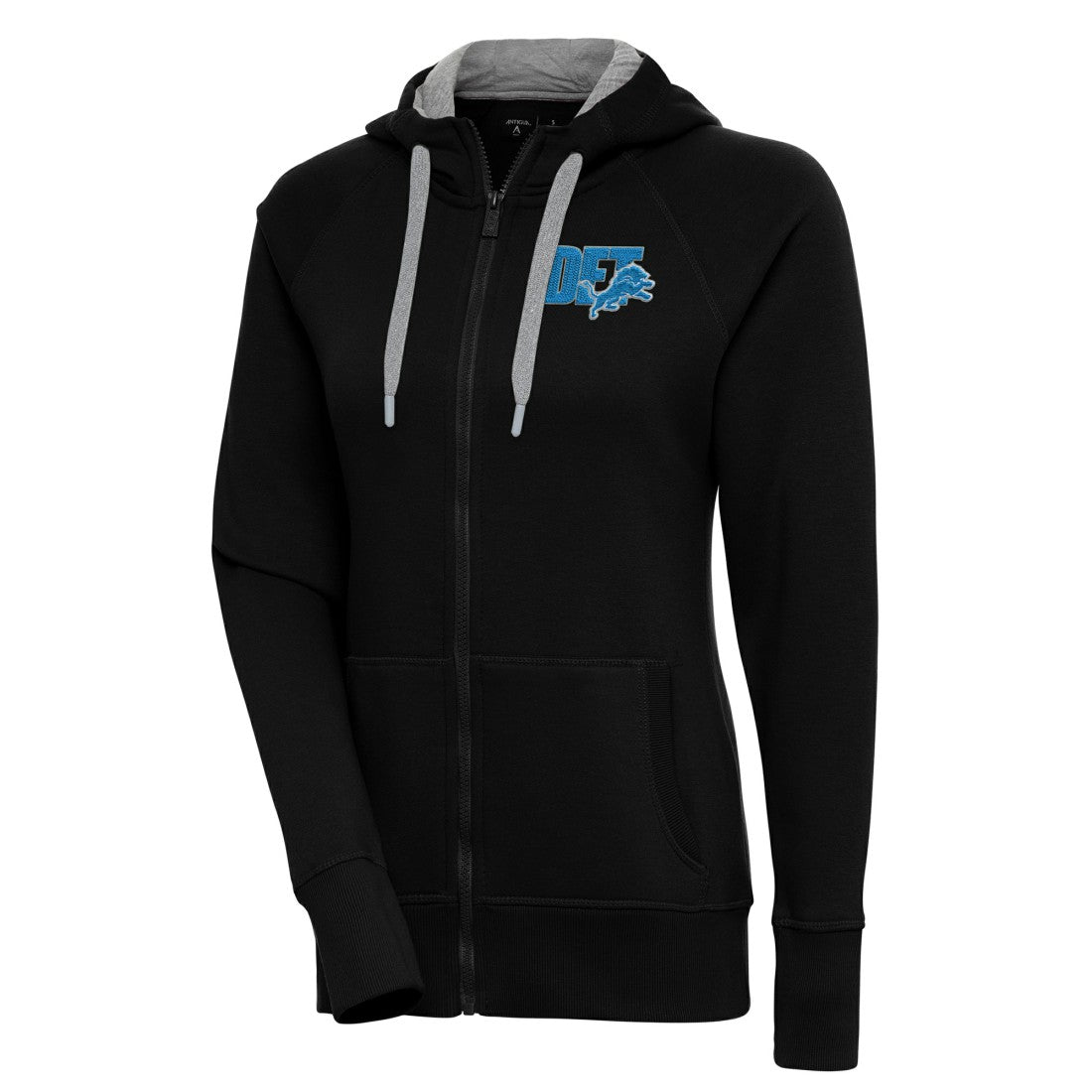 Antigua Women's Victory Full-Zip Hoodie - Detroit Lions