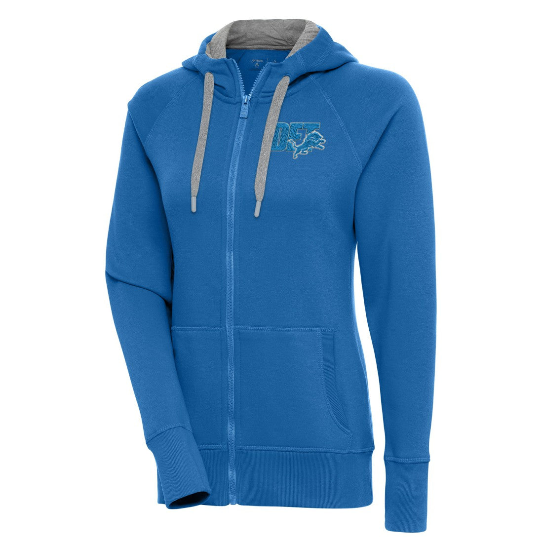 Antigua Women's Victory Full-Zip Hoodie - Detroit Lions