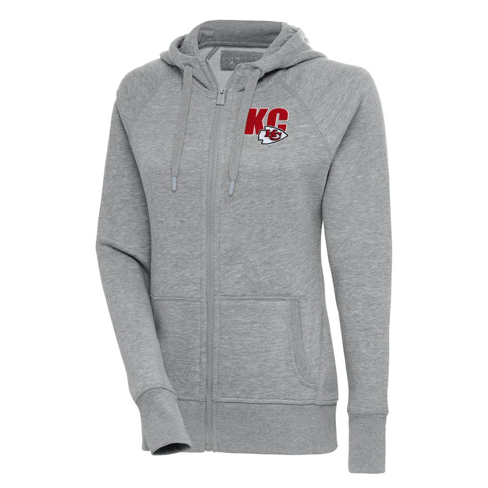 Antigua Women's Victory Full-Zip Hoodie - Kansas City Chiefs