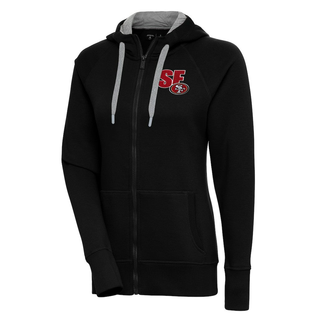 Antigua Women's Victory Full-Zip Hoodie - San Francisco 49ers