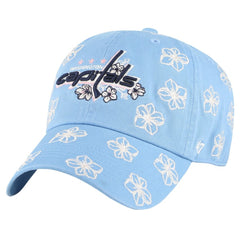 NHL Light Blue Washington Capitals '47 Women's Confetti Clean Up Adjustable Hat