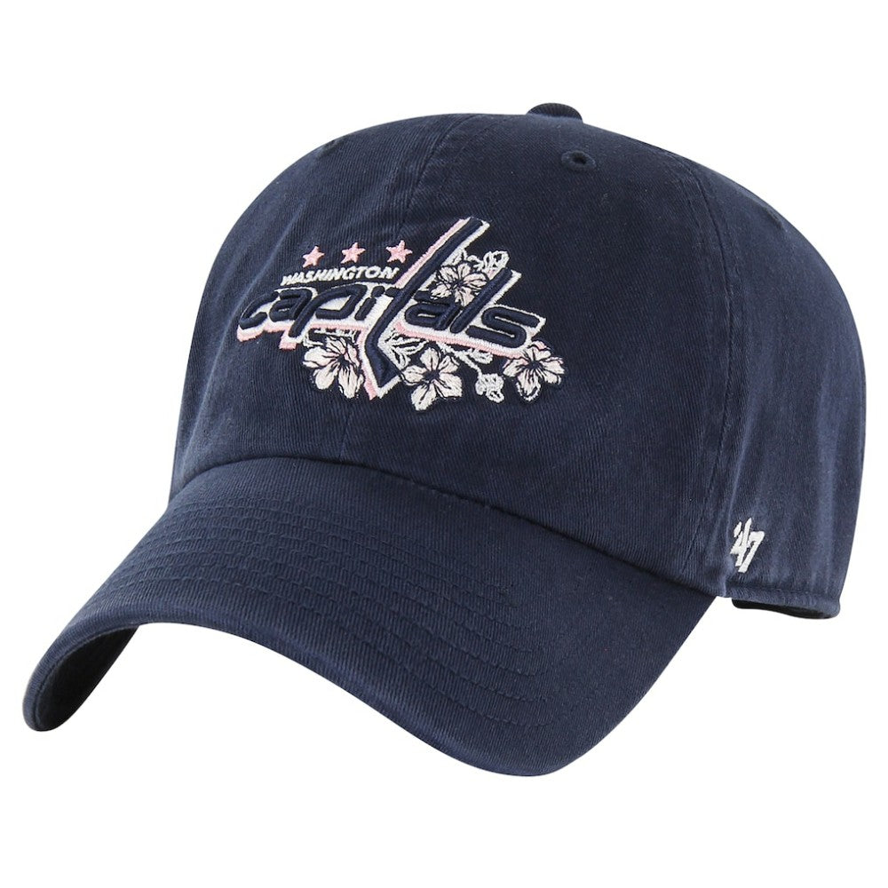 NHL Navy Washington Capitals '47 Core Logo Clean Up Adjustable Hat