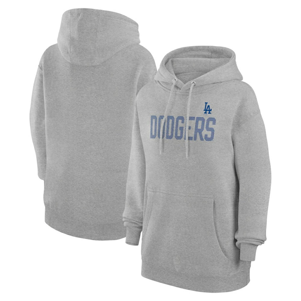 MLB Los Angeles Dodgers G-III 4Her by Carl Banks Women's Dot Print Pullover Hoodie