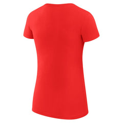 MLB Texas Rangers G-III 4Her by Carl Banks Women's Super-Slim Fit Lightweight Dot Print T-Shirt