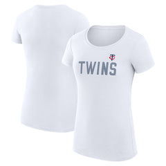 MLB Minnesota Twins G-III 4Her by Carl Banks Women's Super-Slim Fit Lightweight Dot Print T-Shirt