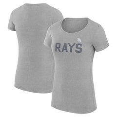 MLB Tampa Bay Rays G-III 4Her by Carl Banks Women's Super-Slim Fit Lightweight Dot Print T-Shirt