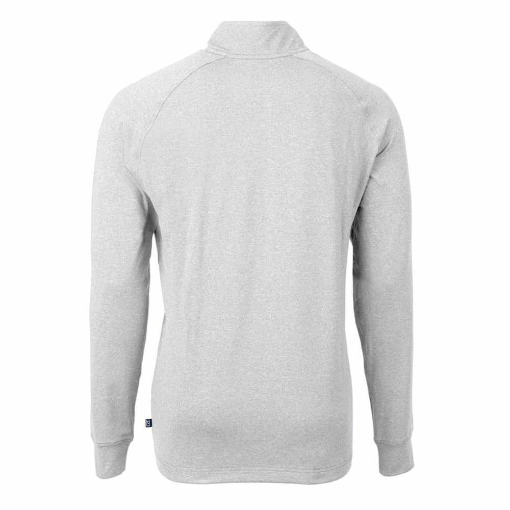 Cutter & Buck Big & Tall Adapt Eco Knit Quarter-Zip Pullover Top - Detroit Lions