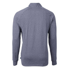 Cutter & Buck Big & Tall Adapt Eco Knit Quarter-Zip Pullover Top - Minnesota Vikings