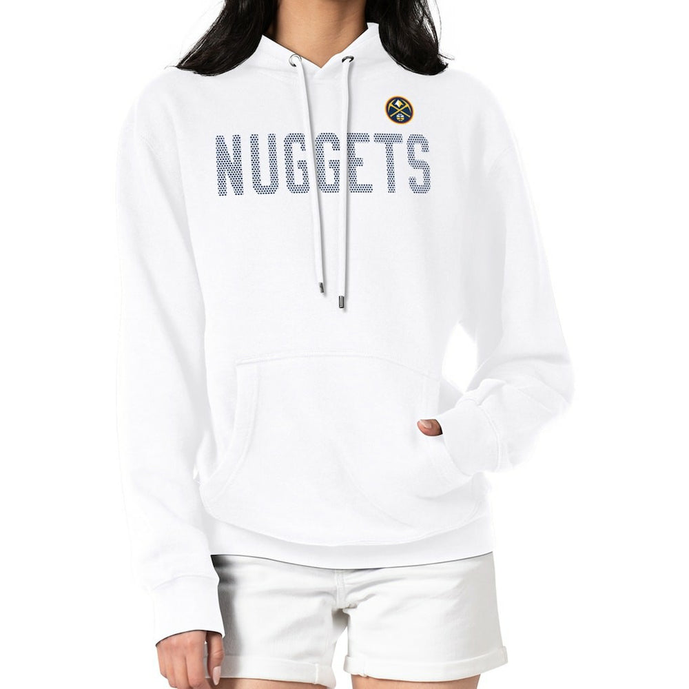 NBA Denver Nuggets G-III 4Her by Carl Banks Women's Dot Print Pullover Hoodie sale