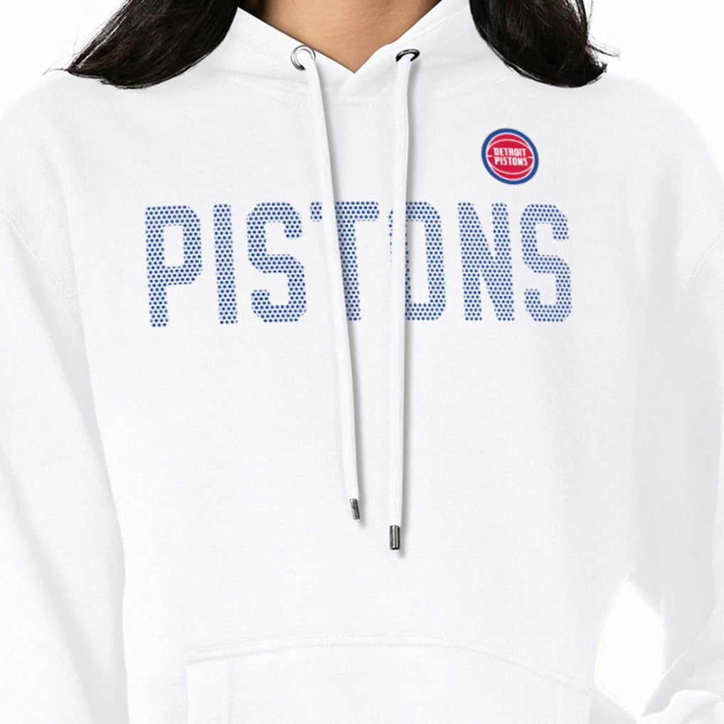NBA Detroit Pistons G-III 4Her by Carl Banks Women's Dot Print Pullover Hoodie sale