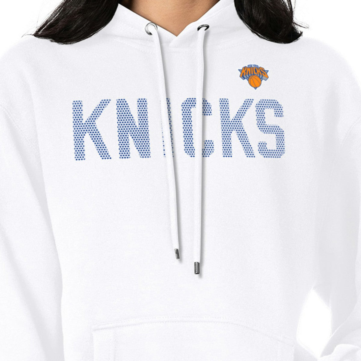 NBA New York Knicks G-III 4Her by Carl Banks Women's Dot Print Pullover Hoodie