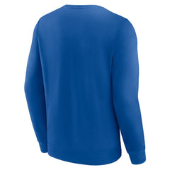 NHL Blue St. Louis Blues Fanatics Focus Fleece Pullover Sweatshirt