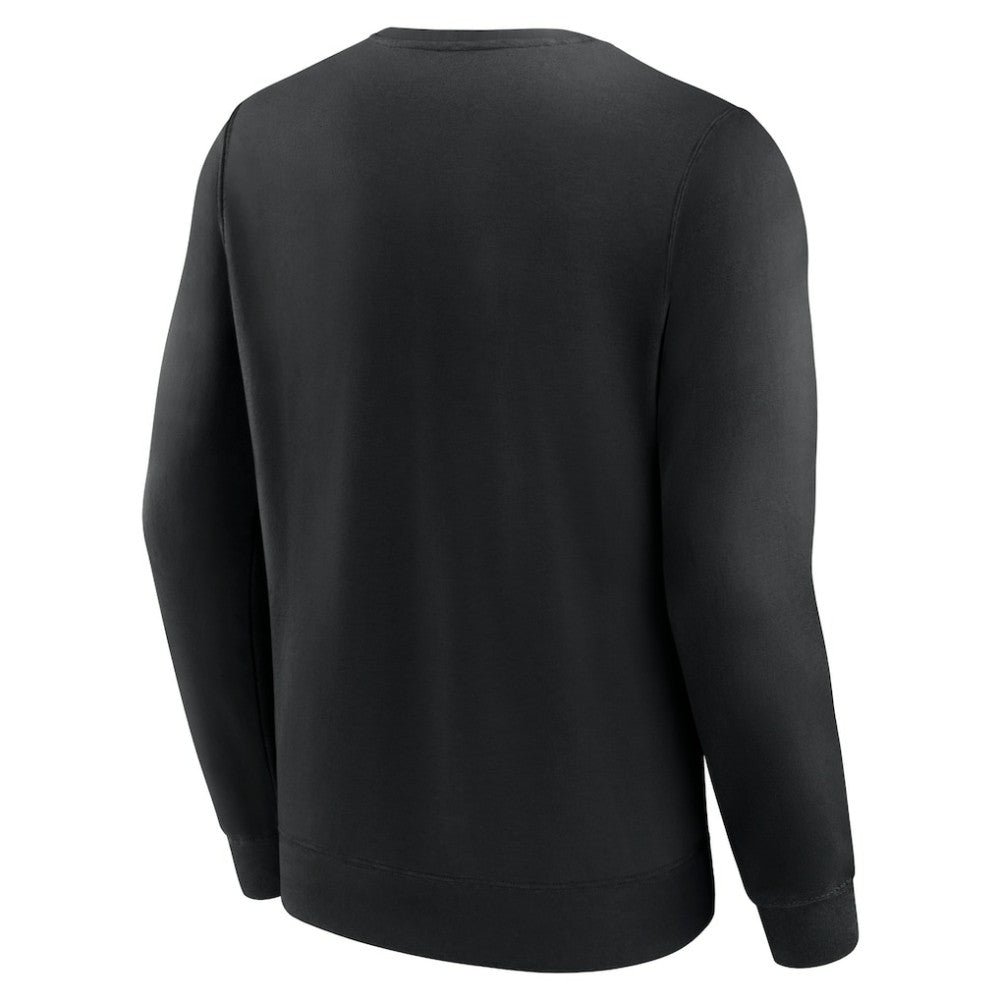NHL Black Boston Bruins Fanatics Focus Fleece Pullover Sweatshirt