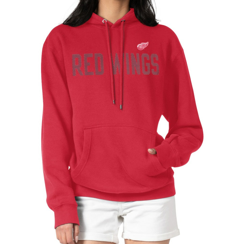 NHL Red Detroit Red Wings G-III 4Her by Carl Banks Women's Dot Print Pullover Hoodie