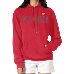 NHL Red Detroit Red Wings G-III 4Her by Carl Banks Women's Dot Print Pullover Hoodie