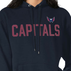 NHL Navy Washington Capitals G-III 4Her by Carl Banks Women's Dot Print Pullover Hoodie