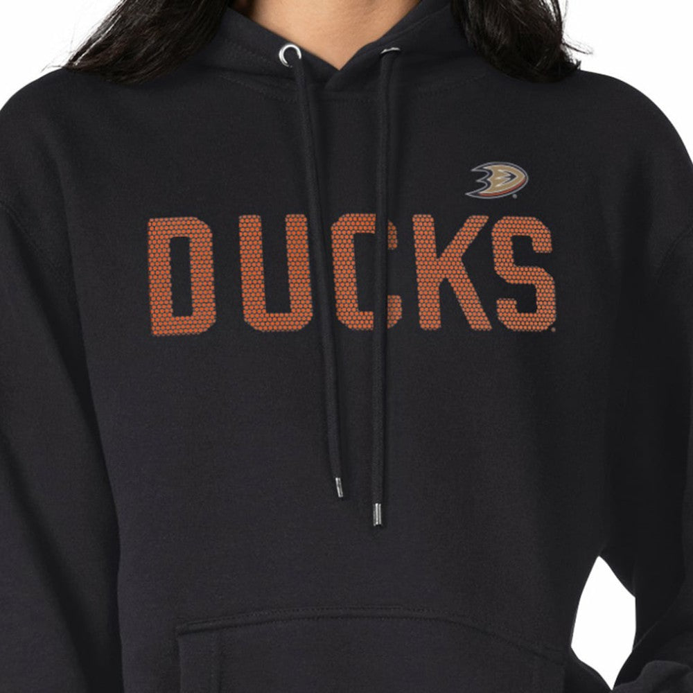 NHL Black Anaheim Ducks G-III 4Her by Carl Banks Women's Dot Print Pullover Hoodie