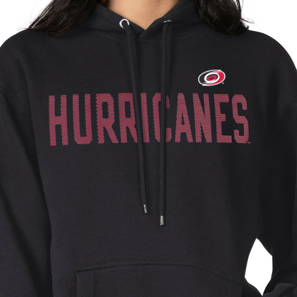 NHL Black Carolina Hurricanes G-III 4Her by Carl Banks Women's Dot Print Pullover Hoodie