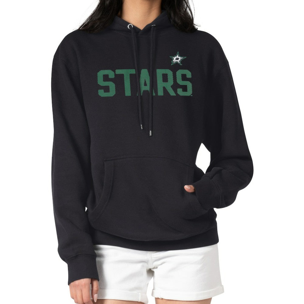 NHL Black Dallas Stars G-III 4Her by Carl Banks Women's Dot Print Pullover Hoodie