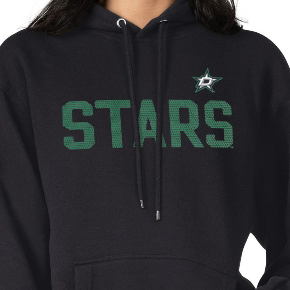 NHL Black Dallas Stars G-III 4Her by Carl Banks Women's Dot Print Pullover Hoodie